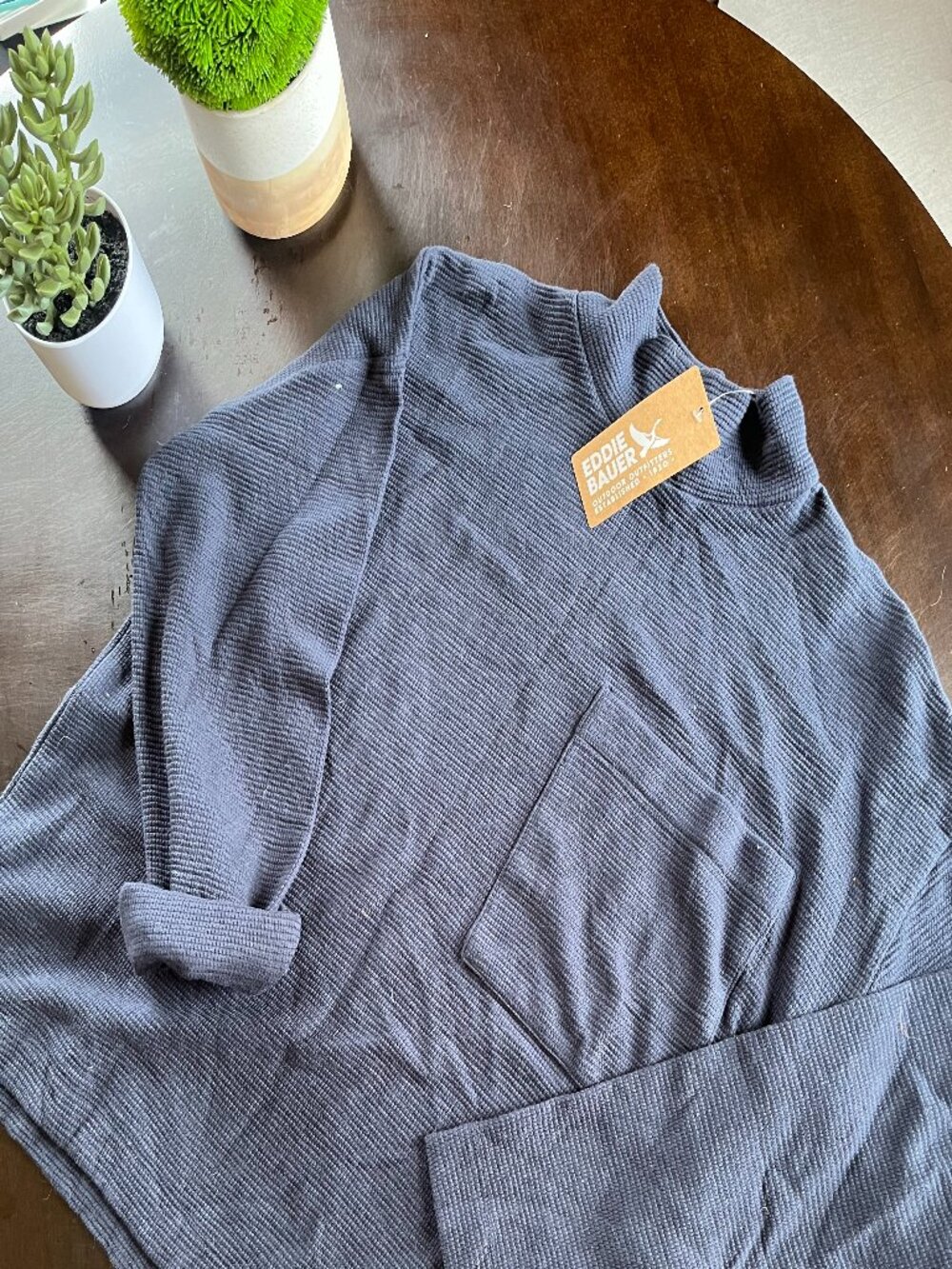 Eddie Bauer Waffle Long Sleeve